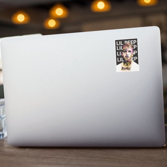 Lil Peep Decal Laminated Water Resistant Sticker - Picture 6 of 7
